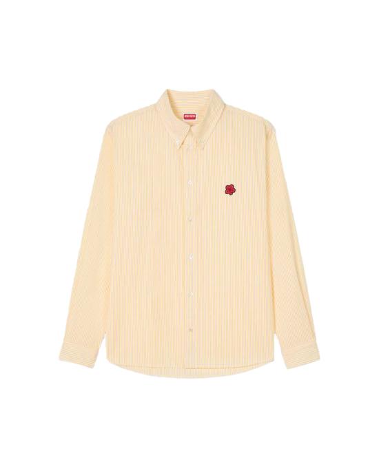26SS 겐조 보케 플라워 엠브로이더드 캐주얼 셔츠 FG55CH4109KB38 Yellow