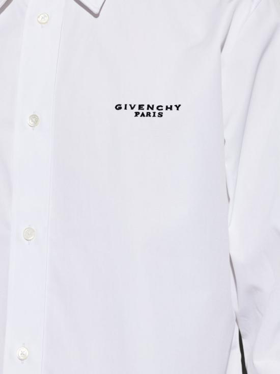26FW 지방시 긴팔 셔츠 BM616M165R100 WHITE - GIVENCHY
