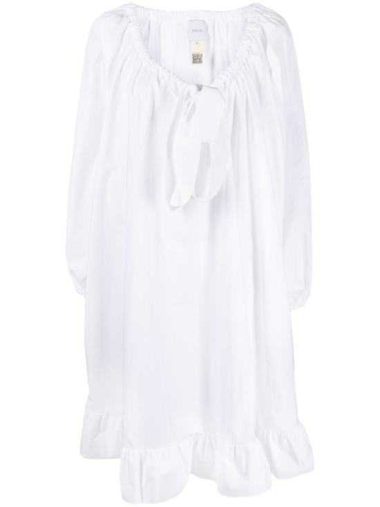 26SS 파투 미디 원피스 DR1080017001W White