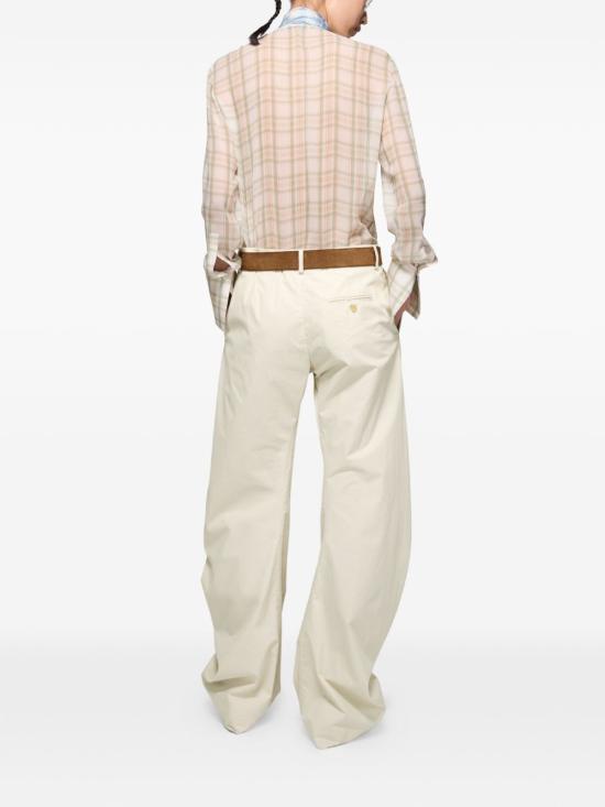 26SS 아크네 스튜디오 캐주얼 트윌 트라우저 AK1041AGU Beige - ACNE STUDIOS