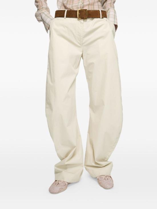 26SS 아크네 스튜디오 캐주얼 트윌 트라우저 AK1041AGU Beige - ACNE STUDIOS