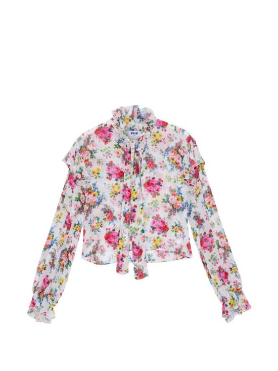 26SS 엠에스지엠 블라우스 4041MDM1226715201 Patterned
