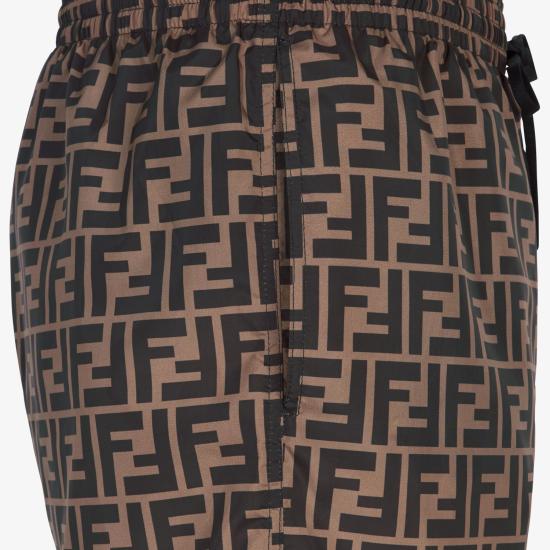 26SS 펜디 테크니컬 패브릭 숏팬츠 FXB077A79FF13IZ Patterned - FENDI