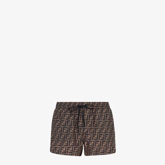 26SS 펜디 테크니컬 패브릭 숏팬츠 FXB077A79FF13IZ Patterned