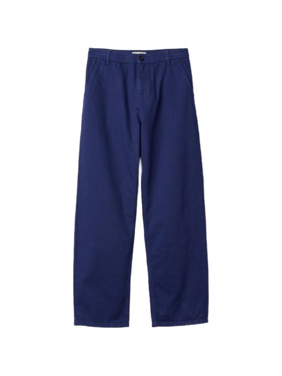 26SS 미우미우 후염 개버딘 팬츠 MP197019JYSOOOF0021 Navy blue