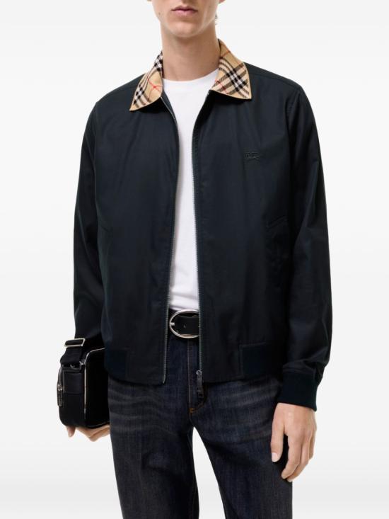 26FW 버버리 집업 니트 8129833A1222 Navy blue - BURBERRY