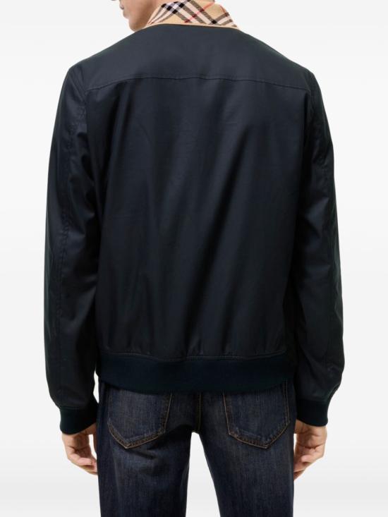 26FW 버버리 집업 니트 8129833A1222 Navy blue - BURBERRY