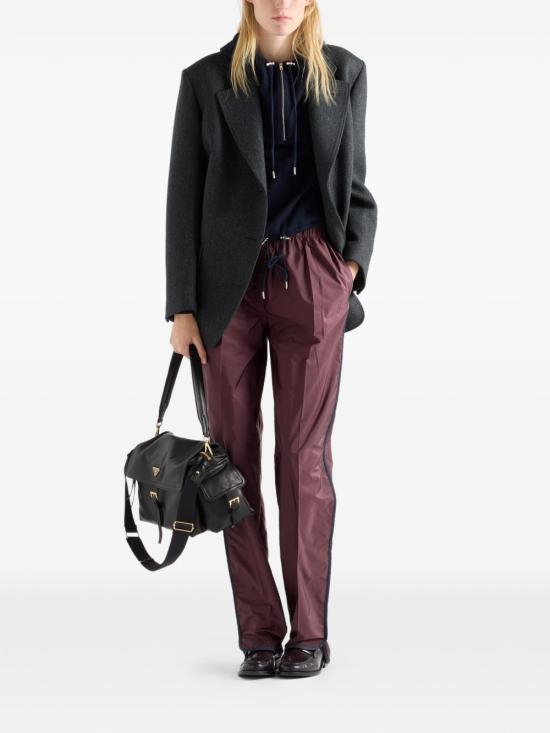 26SS 프라다 트레이닝/조거 팬츠 22H9421WQ9SOOOF04WV BORDEAUX - PRADA