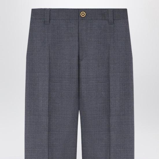 26SS 베르사체 스트레이트 팬츠 10188961A167261E880 Grey - VERSACE