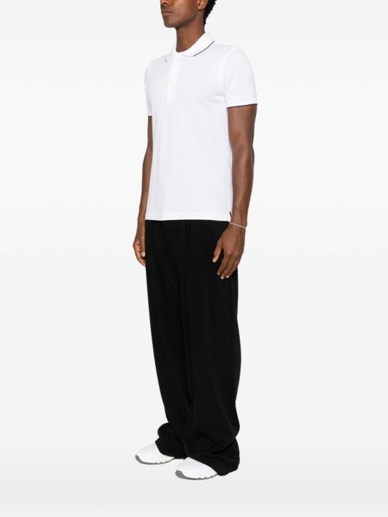 26FW 톰포드 반팔 티셔츠 JPS019JMT015WNA WHITE BLACK - TOMFORD