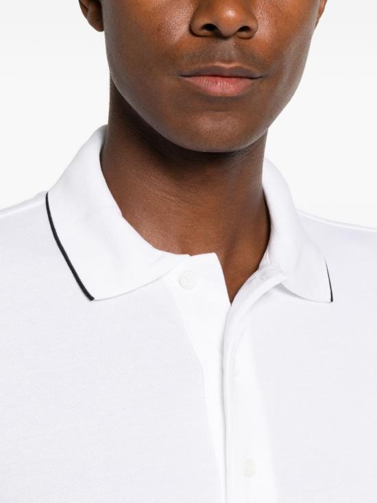 26FW 톰포드 반팔 티셔츠 JPS019JMT015WNA WHITE BLACK - TOMFORD