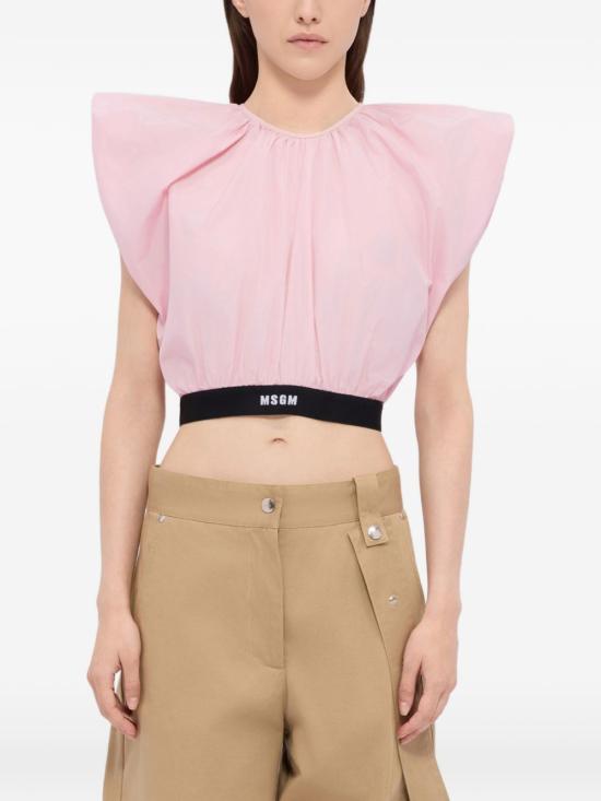 26SS 엠에스지엠 반팔 티셔츠 4041MDT0926710712 Pink - MSGM