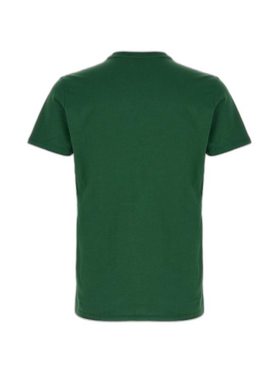 26SS 라코스테 피마 코튼 저지 크루넥 티셔츠 TH6709132 GREEN - LACOSTE