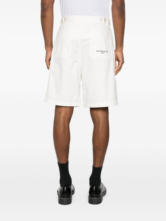 26SS 지방시 스트레이트 팬츠 BM51PK5171100 WHITE - GIVENCHY