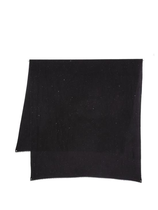 25FW 팔리에로 사르티 머플러/스카프 I26033297267 BLACK PLATINUM