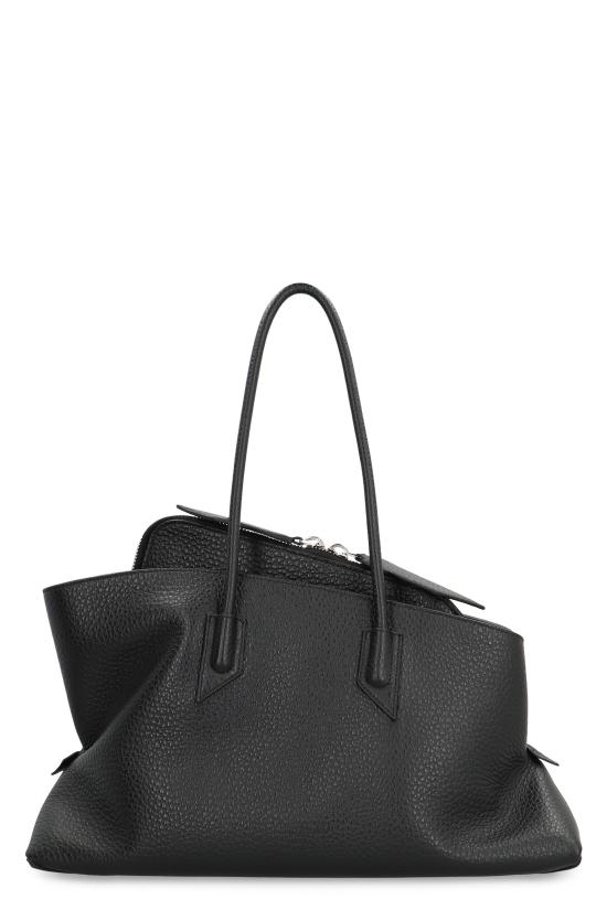 26FW 디 아티코 라 파세지아타 미디엄 탑 핸들 백 250WAH00054LBT117AA100 BLACK