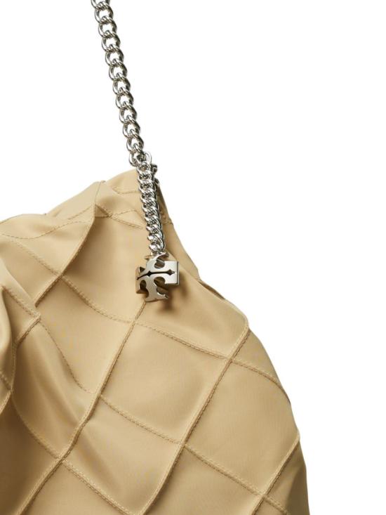 26SS 토리버치 플래밍 나일론 호보백 176707250 Beige - TORY BURCH