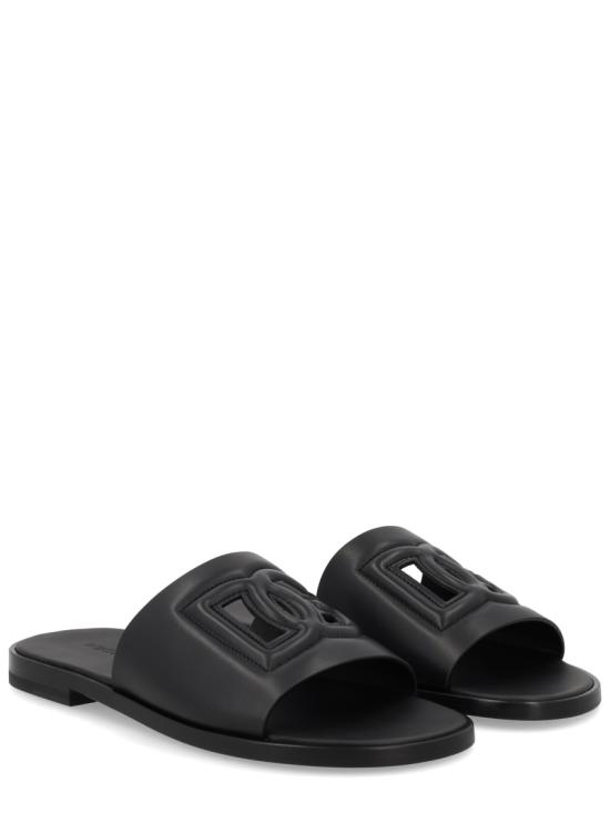 26FW 돌체앤가바나 뮬/슬리퍼 A80397A036380999 Black - DOLCE & GABBANA