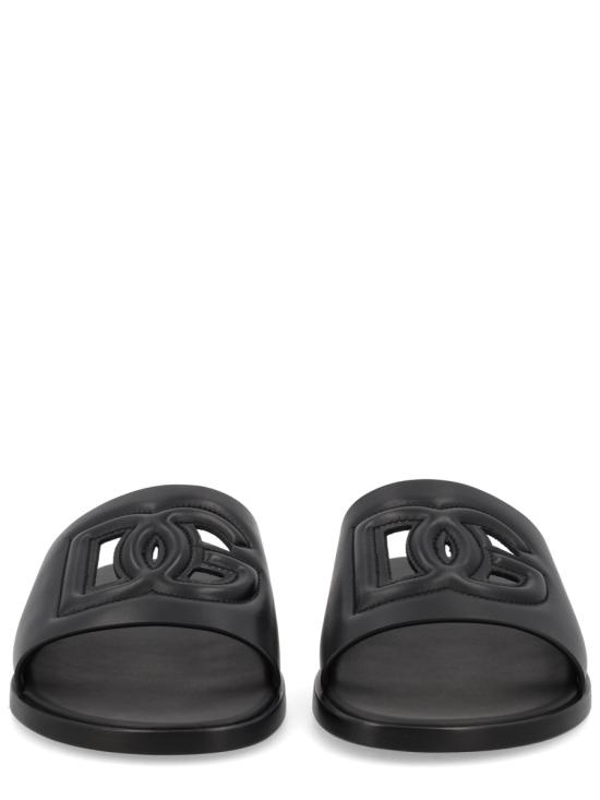 26FW 돌체앤가바나 뮬/슬리퍼 A80397A036380999 Black - DOLCE & GABBANA