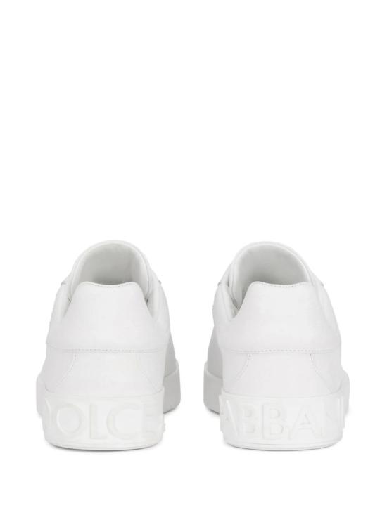 26FW 돌체앤가바나 카프스킨 포르토피노 스니커즈 CS1772A106580001 White - DOLCE & GABBANA