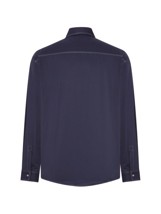26FW 펜디 긴팔 셔츠 FS1368B162F0QA2 Navy blue - FENDI