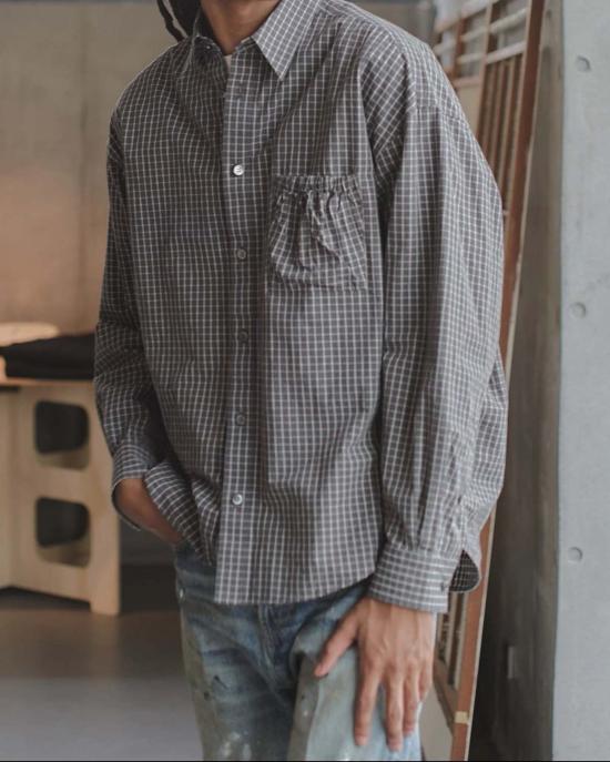  리폼드 셔츠 RESH 027 CC GRAY - REFOMED