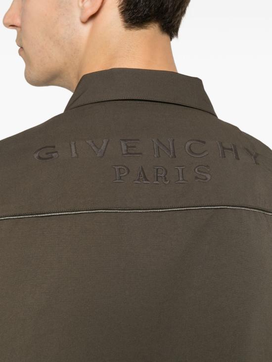 26FW 지방시 반팔 셔츠 BM61AD16RK202 EBONY - GIVENCHY