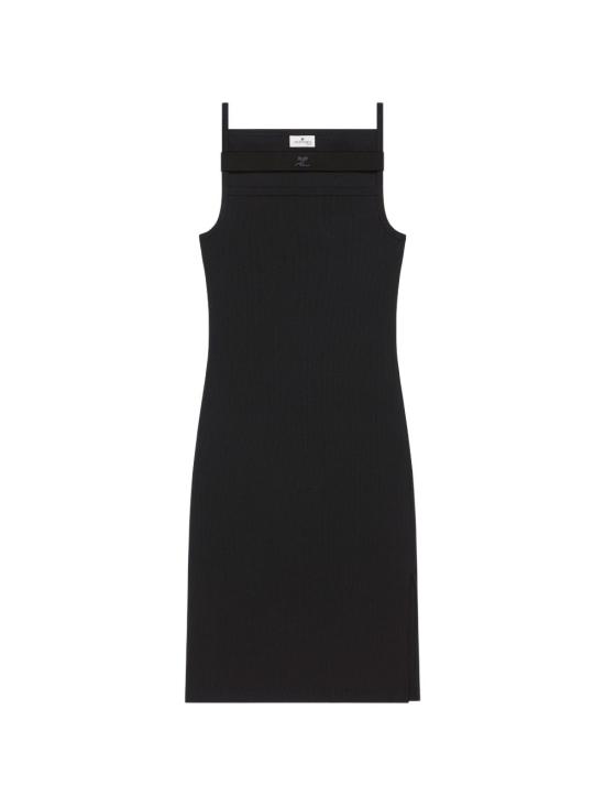 26FW 쿠레쥬 미디 원피스 326JRO916JS01949999 Black