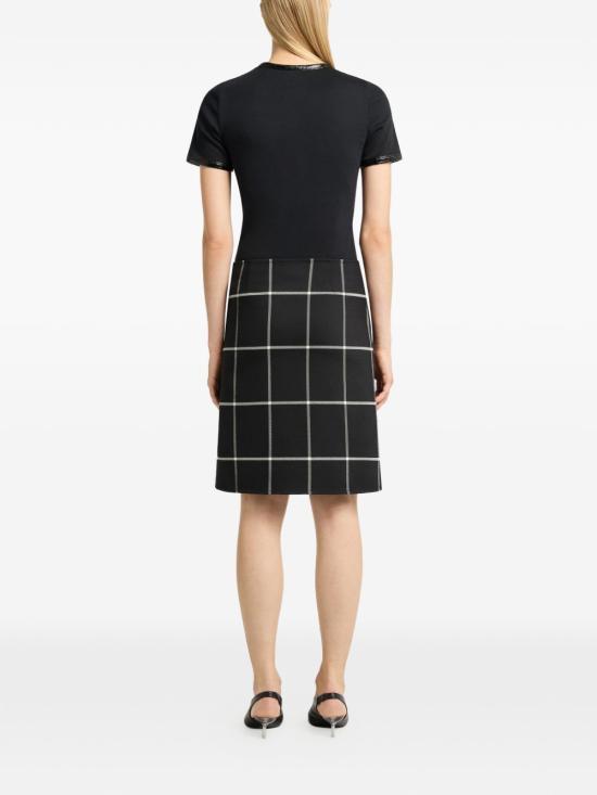26FW 쿠레쥬 반팔 티셔츠 326JTS017JS03119999 Black - COURREGES