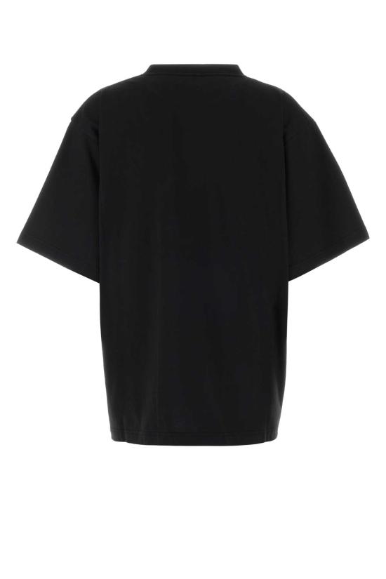 26FW 발렌시아가 더 도어 오버사이즈 티셔츠 871733TUVO41000 Black - BALENCIAGA