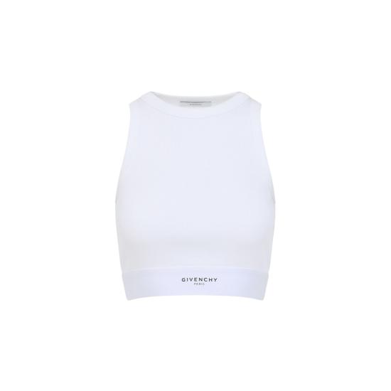 26FW 지방시 민소매 티셔츠 BW70FNR2Q3100 WHITE - GIVENCHY