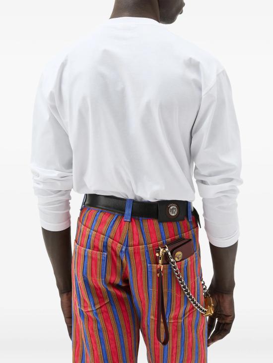 26SS 베르사체 반팔 티셔츠 10245731A179151W000 WHITE - VERSACE