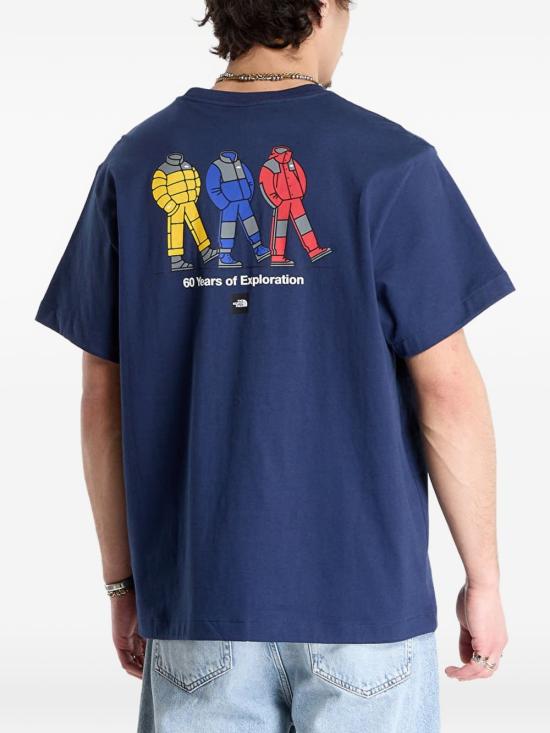 26SS 노스페이스 반팔 티셔츠 NF0A8GAR8K21 Navy blue - NORTH FACE