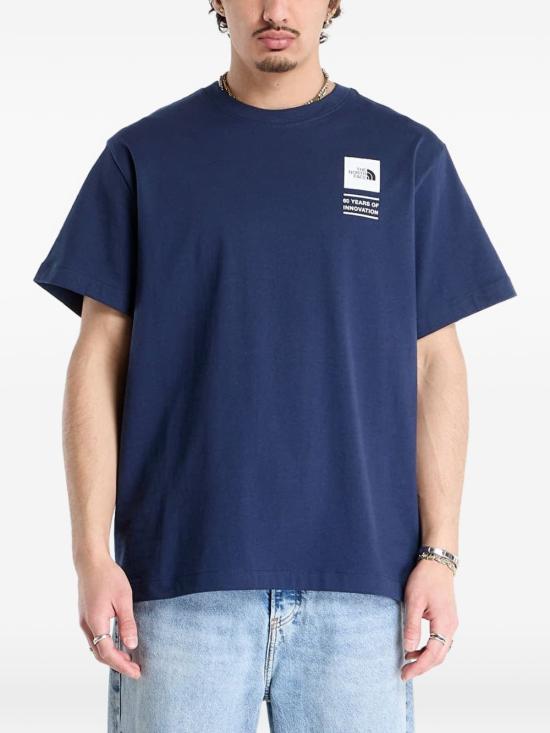 26SS 노스페이스 반팔 티셔츠 NF0A8GAR8K21 Navy blue