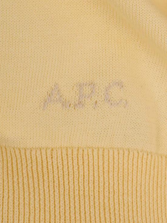 26SS 아페쎄 긴팔 티셔츠 COEZJF22330DAB Yellow - A.P.C.