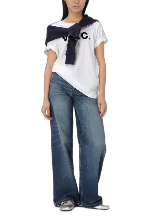 26SS 아페쎄 반팔 티셔츠 COHBMM26384TAE White - A.P.C.