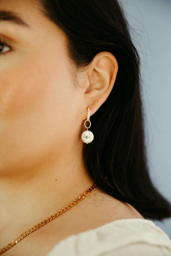  시에라 윈터 주얼리 목걸이/팬던트 14K 데이지 펜던트 14K 골드 - SIERRA WINTER JEWELRY