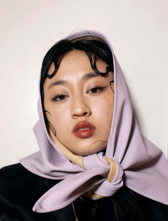  호젠 머플러/스카프 바부슈카 스카프 라일락 - HOZEN