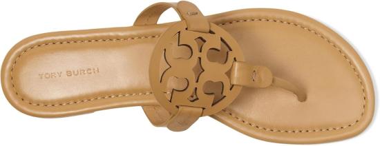  토리버치 샌들 밀러 나파 가죽  허니콤 - TORY BURCH
