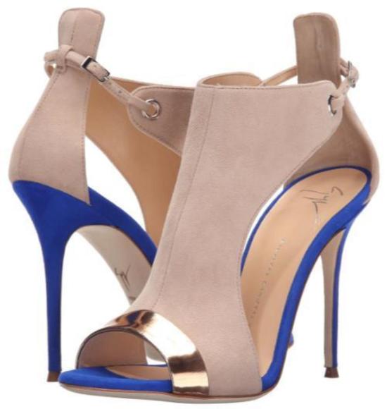  쥬세페자노티 샌들 Giuseppe Zanotti Cam Pallido  베이지 블루 - GIUSEPPE ZANOTTI
