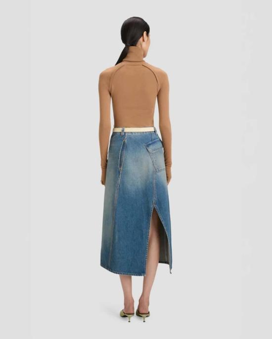  빅토리아 베컴 데님 스커트 1325DSK006587B BLUE - VICTORIA BECKHAM