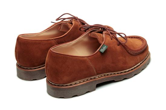  파라부트 로퍼 마이클/마르쉐 슈즈 벨루어 위스키 - PARABOOT
