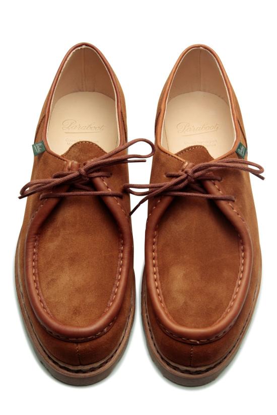  파라부트 로퍼 마이클/마르쉐 슈즈 벨루어 위스키 - PARABOOT