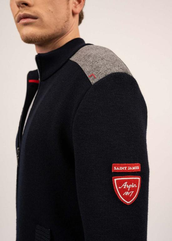  SAINT JAMES x Arpin 자켓 Saint James X Arpin Serac 아르핀 울 재킷 네이비 - OTHER BRANDS