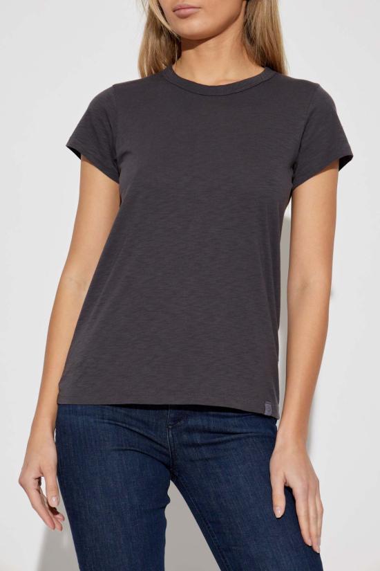  랙앤본 반팔 티셔츠 Rag & Bone The Slub Tee Greystone - RAG & BONE