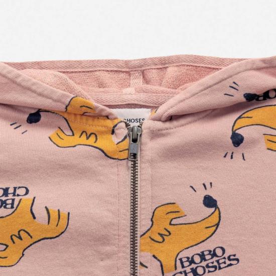  [키즈] 보보쇼즈 자켓 키즈 보보 초스 스니피 후드티 라이트 브라운 - BOBO CHOSES