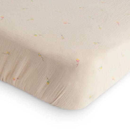  [키즈] 무쉬 액세서리 Mushie Extra Soft Muslin 유아용 침대 시트 - MUSHIE