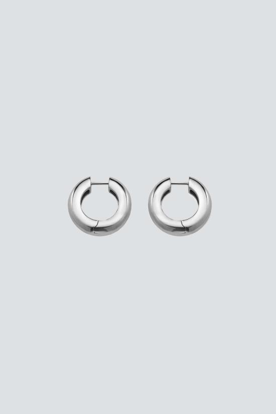  아그메스 이어링 Agmes Hinge Hoops 스털링 실버 - AGMES