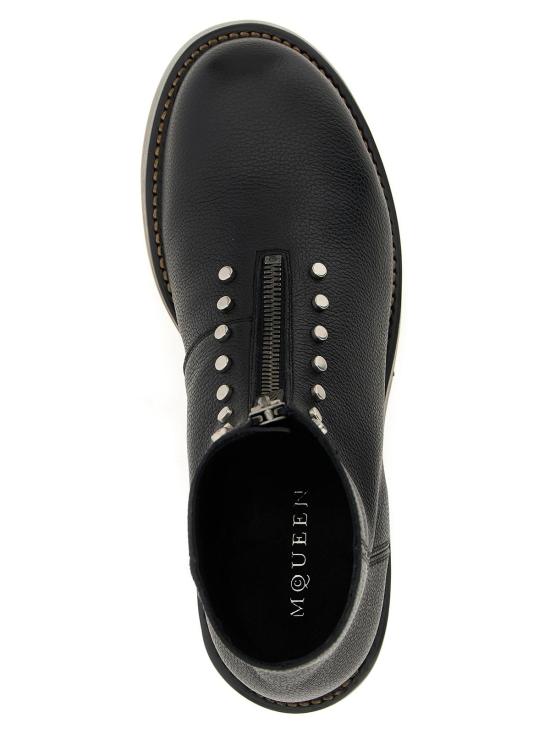  알렉산더 맥퀸 부츠 메이커 앵클  블랙 - ALEXANDER MCQUEEN