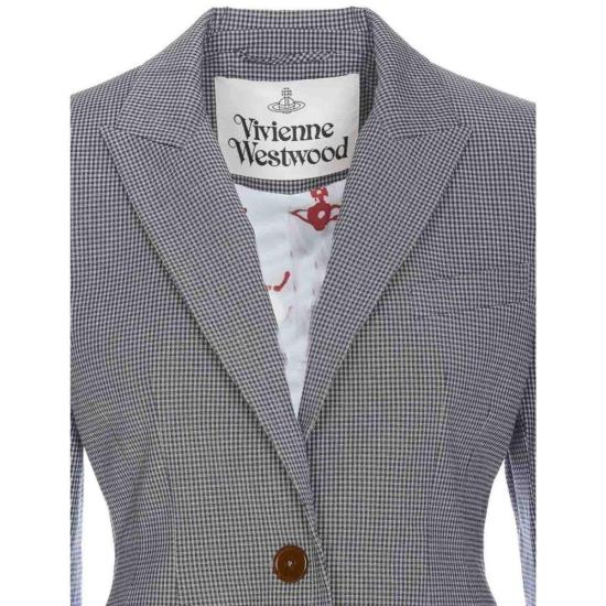  비비안웨스트우드 수트 자켓 비비안 웨스트우드 코튼 블레이저 블랙 - VIVIENNE WESTWOOD